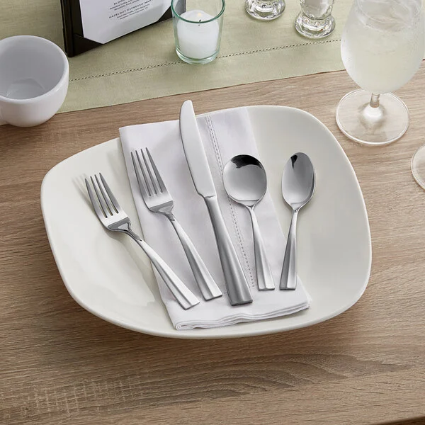 18_0 Stainless Steel Heavy Weight Flatware Set